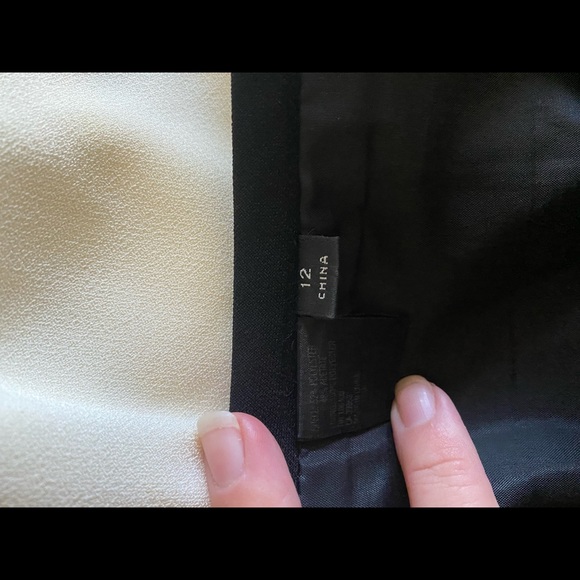 Straight suit skirt with dual slits in front and back! - Picture 7 of 7